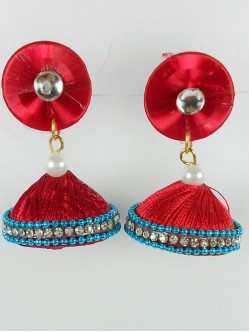 Silk Thread Earrings